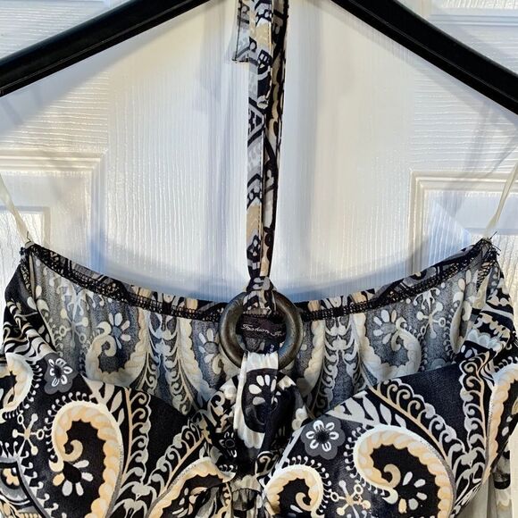 MULTI-WAY BOHEMIAN MAXI DRESS SIZE XL - Picture 5 of 7